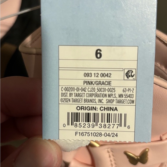 Cat & Jack Gracie Western Cowgirl Boots Toddler Size 6 - Pink/Side-Zip - NEW - Picture 7 of 7